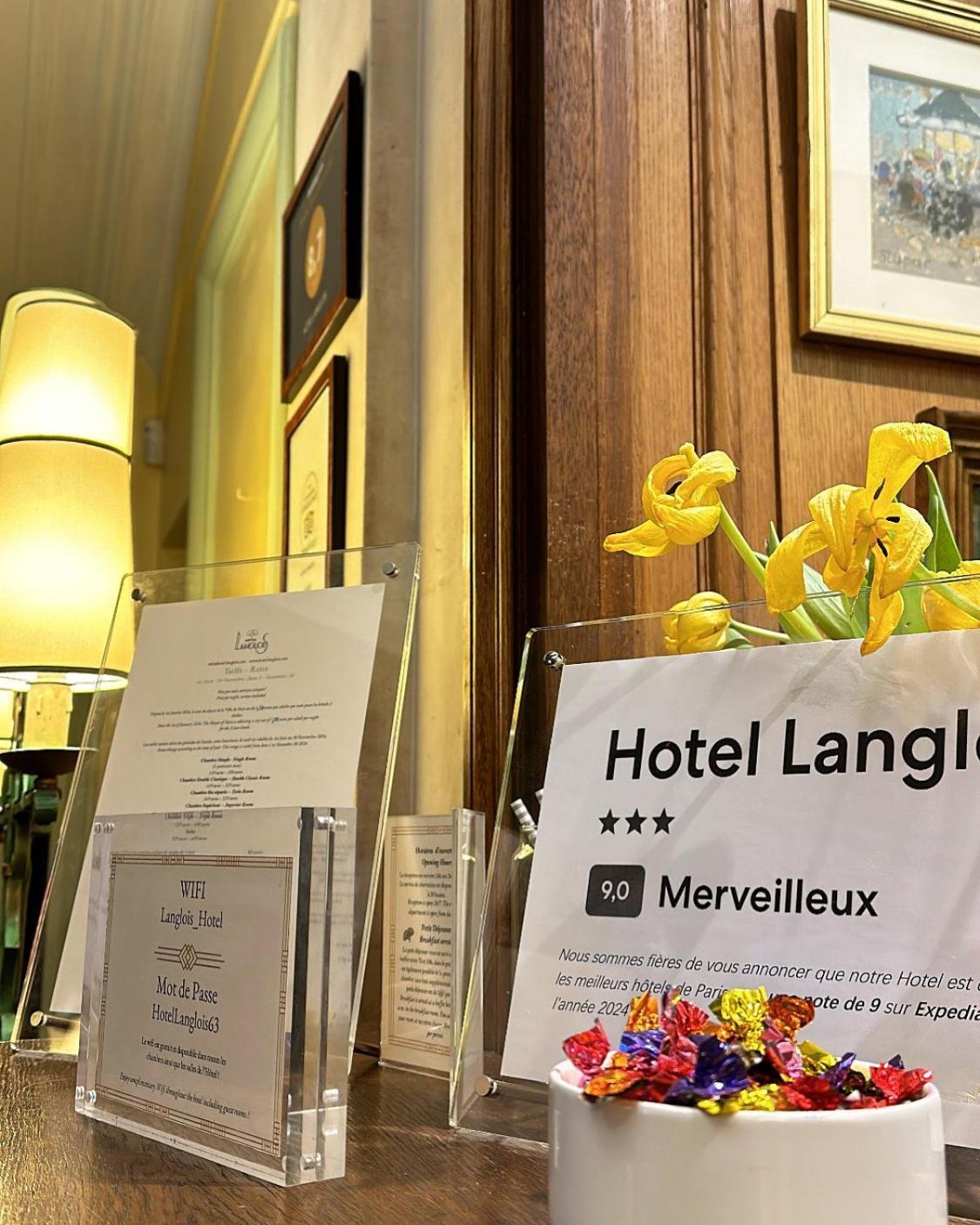 Hotel Langlois Paříž Exteriér fotografie